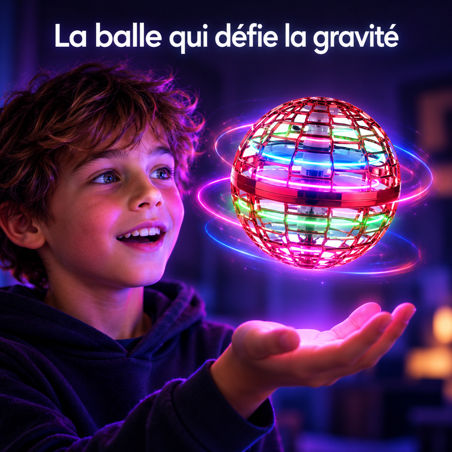 UFO Fly et ses LED multicolores
