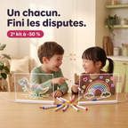 Kit Néon Wowzy — Tableau lumineux à dessiner