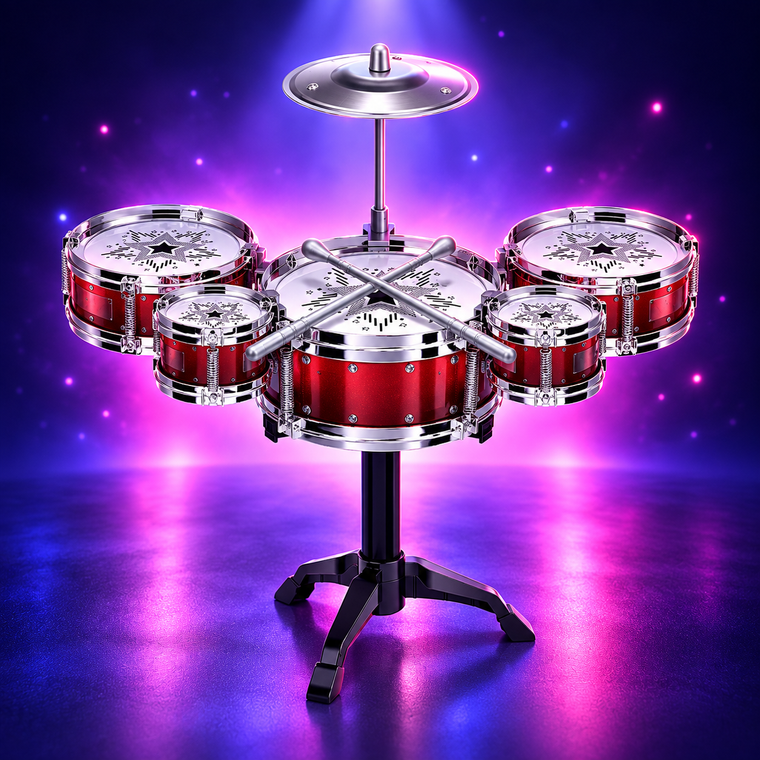 Mini Jazz — Batterie Enfant 5 Fûts