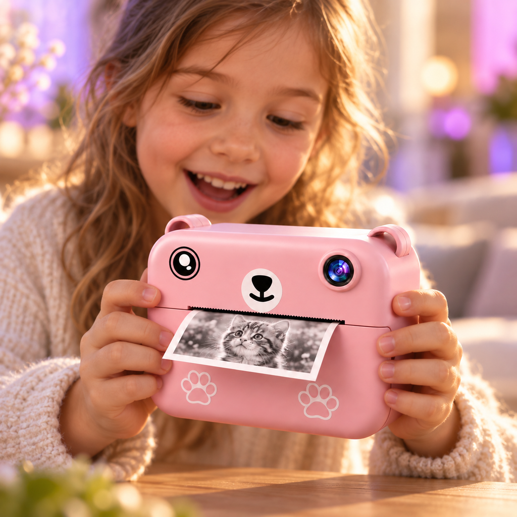 Snappy — Appareil Photo Enfant à Impression Instantanée
