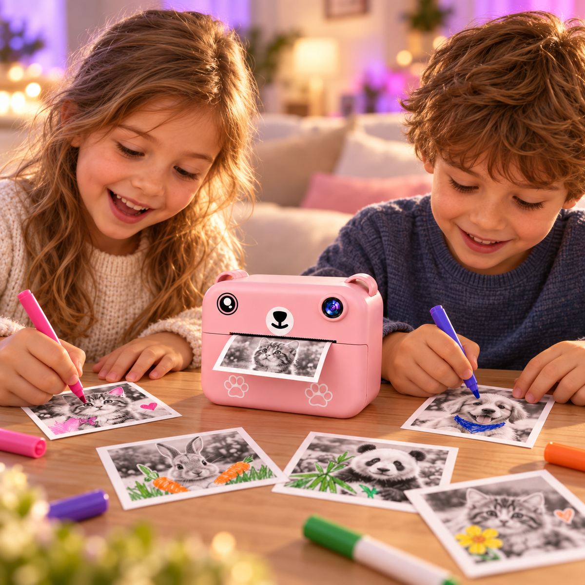 Snappy — Appareil Photo Enfant à Impression Instantanée