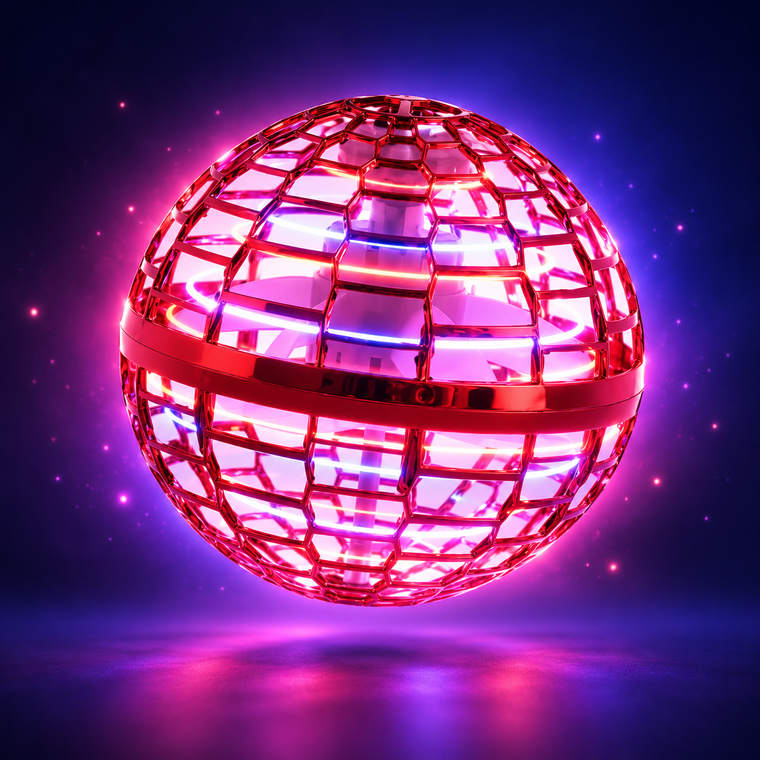UFO Fly — Balle Lévitante LED Anti-Gravité